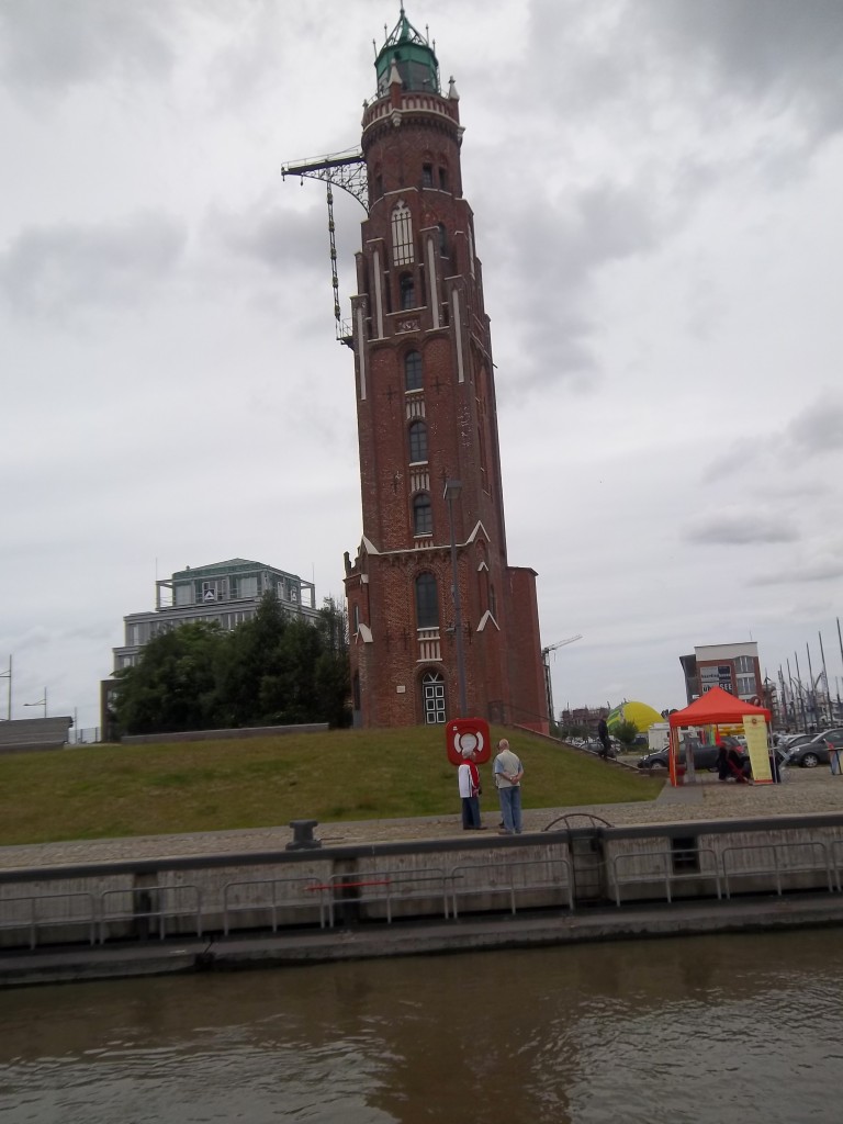 Der alte Leuchtturm von Bremerhaven.